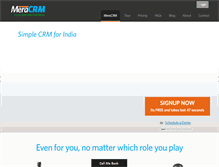 Tablet Screenshot of meracrm.com